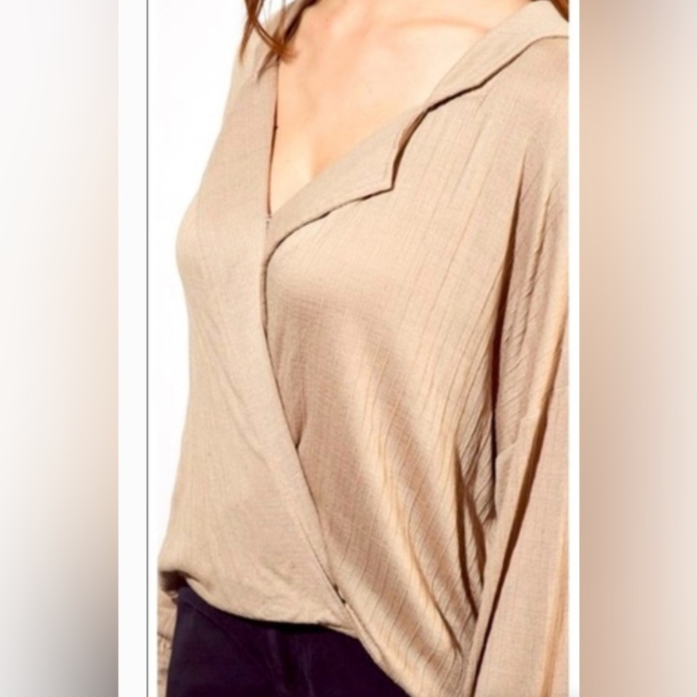 Mustard Seed Light Mocha Top